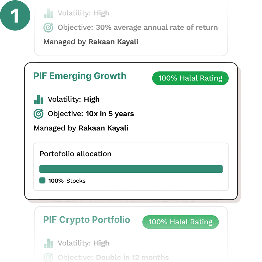 Pick a portfolio you like